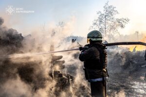 Новини України - На Харківщині локалізували масштабну лісову пожежу після обстрілу РФ