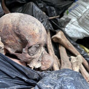 Новини України - Скандал у Києві: знайдено 10 тон людських кісток
