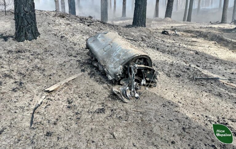 Новини України - На Черкащині через російські ракети пошкоджено майже 6 гектарів лісу