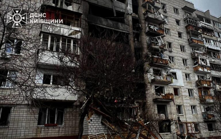 Новини України - У Вишгороді показали наслідки атаки "шахедів"