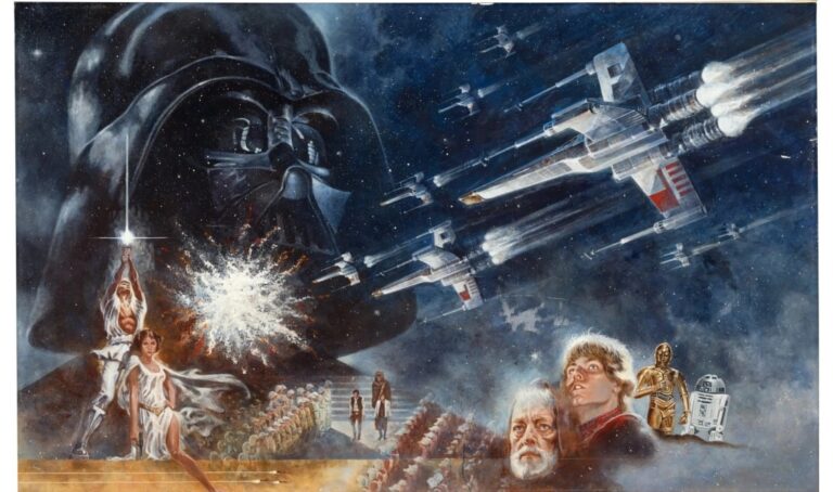 Новини світу - Оригінал першого постера Зоряних війн продали за рекордні $3,9 млн